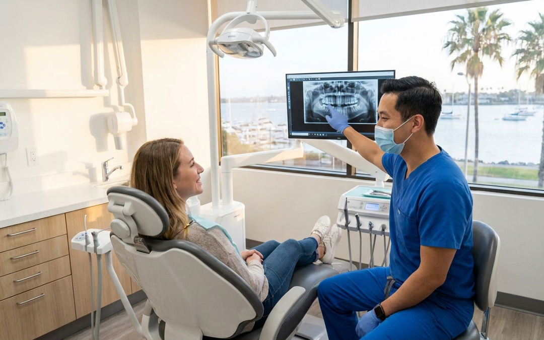 Bay Park dentist consultation at Precision Dental Arts near Mission Bay San Diego
