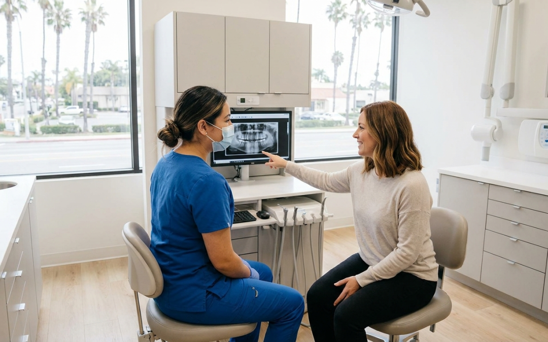 Linda Vista dentist patient consultation at Precision Dental Arts San Diego